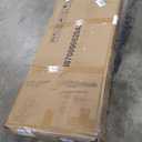 Feonase Full Size Bed Frame with Upholstered Wingback Headboard, Platform Bed and Heavy Duty Wooden Slats Support, Easy Assembly, Noise-Free, No Box Spring Needed, Light Gray