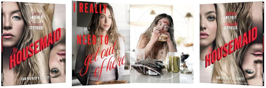 THE HOUSEMAID 4K + BLURAY + DIGITAL 