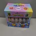 24 Colors Tie Dye Kit, Tie Dye Set for Kids, Pre-Filled Bottles, Non Toxic Permanent Fabric Dye Art Set, Easy DIY Fabric Art - Create Fun (24 Colors)