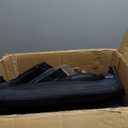 Gravity Folding Baby Stroller - Portable Travel Toddler Stroller w/Adjustable Backrest, Canopy & Cup Holder, Lightweight and UV Protected, One-Hand Automatic Folding - Khaki