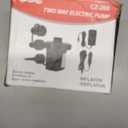 Air Pump Air Mattress Pump for Inflatables Blow up Pool Raft Bed Boat Toy, Quick-Fill, for Outdoor Camping, Inflatable Cushions, Electric Air Mattress Beds, Boats, Swimming (Black)