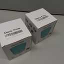 2 x Cherry Pitter Tool - Cherry Seed Remover for Multiple Cherries, Easy Push Press One-Hand Operation, Perfect for Canning, Baking & Jam Making (Blue)