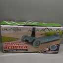 Lifemaster Mini 3-Wheel Kids Scooter with Multi-Color Wheel Lights  4-Height Adjustable Handlebar, Wide Anti-Slip Deck, Child Safety Certified, Boys & Girls Ages 2+ Supports Up to 110 lbs (Teal)