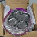 CAROTE 21pcs Pots and Pans Set, Nonstick Cookware Set Detachable Handle, Induction Kitchen Cookware Sets Non Stick with Removable Handle, RV Cookware Set, Gold and Purple (Gold Ultra Violet)