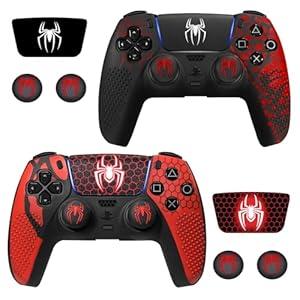 AFMVV Wireless Controller for PS5 with RGB LED,TURBO, Dual Vibration, 6 Axis Gyro Sensor, Touchpad, Ergonomic for Playstation 5 Controller, Compatible with PlayStation 5/PC/Mac/ios, Anti-Slip