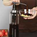 2PCS Sauce Pump Dispenser Glass, 17 oz Condiment Press Bottles- No Drip, Food Grade Pumps for Honey, Syrups, Oil, Condiments, Salad Dressings and More