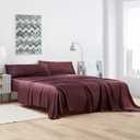 YnM Cooling Pillowcase 2 Pack,King(21''x40''), Brown
