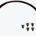 Dasbecan Front Wheel Arch Fender Trim Moulding Molding Compatible With Dodge Durango 2011-2018 Fender Flares Left Driver Side Replaces# CH1290112 57010621AD