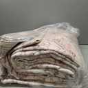 CAPALOCA 7x9 Washable Nursery Girls Low Pile Area Rug Pink