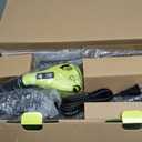 Leaf Blower Cordless - 21V Powerful Electric Leaf Blower with 2 Batteries and Charger, 2 Speed Modes, 2.0Ah Lightweight Battery Powered Leaf Blowers for Lawn Care, Patio, Dust, Blowing Leaves