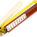 Yellow Mountain Imports American Mahjong Tile Pushers - Set of 4, 18-Inch Multi-Color Acrylic Mahjong Pushers, Medium