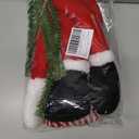 Snowman Christmas Tree Topper: Snowman christmas tree hugger with Red Hat & Scarf - Xmas Decoration with Wreath Rope for Indoor Decorations Holiday Winter Wonderland Party Supplies(5 Pieces)