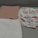 Muslin Swaddle Blankets for Newborn, 3 Pack Breathable Soft Receiving Blanket, Large 38 x 40 inches Swaddle Wrap Burping Clothes Diapers, Essentials Infant Shower Items, Toddler Gift (Gentle Colors)