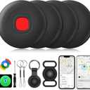 2026 Air Tracker Tags for Android or iOS, Dual System Smart Bluetooth Tags, Find My or Google'S Find Hub App, Keys Finder and Item Locator, Android Luggage Tracker Tags for Keys, Wallets, Bags