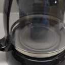 Mixpresso 8-Cup Drip Coffee Maker Programmable, Coffee Pot Machine Including Reusable & Removable Coffee Filter, Black Electric Coffee Maker