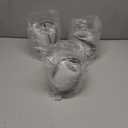 3-Light Pendant Light Fixtures with Clear Glass, Black Hanging Light Fixture for Ceiling, Adjustable Kitchen Island Light for Dinning Room, Bedroom,Hallway, E26 Base, Bulbs Not Included