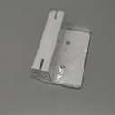 OAPRIRE Electric Toothbrush Holder for Bathroom, Acrylic Electric Toothbrush Holder Wall Mounted Come with Cable Organizer, Saving Space and Convenient Charging - White