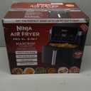 Ninja | Air Fryer | 6.5 QT Pro XL Capacity fits 9lbs of Wings | 6-in-1 Max Crisp, Air Fry, Roast, Bake, Reheat & Dehydrate | Nonstick Basket, Crisper Plate & Recipe Guide | Grey | AF181 (Black)