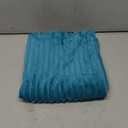 Simmore Decorative Summer Throw Pillow Covers 16x16 Set of 2, Soft Natural Plush Flannel Double-Sided Fluffy Couch Pillow Covers for Sofa Living Room, Teal