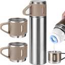 Stainless Steel Thermo 500ml Vacuum Insulated Bottle Cup for Coffee Hot drink and Cold drink water flask.Coffee Thermo Bottle Vacuum-Insulated Stainless Steel Travel Mug, Hot & Cold Drink Travel Mug