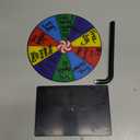 Spinning Prize Wheel - 8'' Color Prize Wheel with Stand, 10 Slots Table Spinner for Carnivals and Home Gamess,Trade Shows