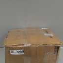 Area Rugs 8'x10' Washable Non-Slip, Floral Vintage Distress Print Pattern Medallion Carpet for Living Room Bedroom Dining Room, Light Blue Navy Beige Gray White