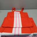 Women Color Block Maxi Dress Sleeveless Striped Flowy Beach Dress Square Neck Backless Casual Summer Dress. Size M