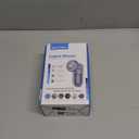 BEAUTURAL Fabric Shaver and Lint Remover, Sweater Defuzzer with 2-Speeds, 2 Replaceable Stainless Steel Blades, Battery Operated, Remove Clothes Fuzz, Lint Balls, Pills, Bobbles Gray