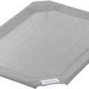 Coolaroo Replacement Cover, The Original Elevated Pet Bed by Coolaroo, Small,Grey