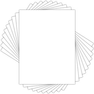 Golden State Art, 18x24 White Backing Board, Backer Boards for Frame, Picture (10 Pack)