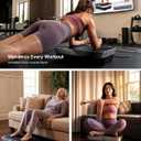 PAETA Vibration Plate Exercise Machine, Vibrating Plate Platform for Lymphatic Drainage, Muscle Activation, Full-Body Workout, Fitness Equipment for Strength Toning & Fat Loss