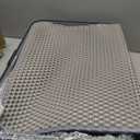Extra Large Stainless Steel Cat Litter Box with Lid, Front Entry