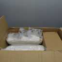 4 Pack Teepee Tent for Kids [Thickened] with Light String and Inflatable Airbed, Slumber Party Tents, Sleepover Tents Party for Girls Boys Indoor Outdoor (White)