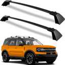 KINGGERI 265lbs Roof Racks Cross Bars for Ford Bronco Sport Base (On-Road) 2021-2026 Base & 2021 Outer Banks Models & 2021-2026 Big Bend, Heavy Duty Aluminum Crossbars All Metal