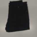 LookbookStore Women's High Waisted Rolled Hem Distressed Jeans Ripped Denim Shorts (S, Black)