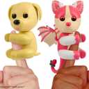 Adopt Me! x Fingerlings, Adopt Me! Strawberry Shortcake Bat Dragon, Legendary Interactive Pet with 40+ Sounds & Reactions (Ages 5+)