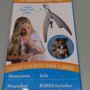 PetiCare Illuminated Dog & Cat Nail Clipper with LED Light & 5X Magnification for Safe, Precise Trimming | Pet Nail Cutter for Small & Large Breeds | Easy-to-Use Grooming Tool for Pets