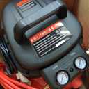ECOMAX Air Compressor 6 Gallon 150 PSI Pancake Portable Oil-free Tank with 10 PCS Accessories Kit