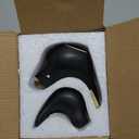 Notakia Small Birds Statues Home Decor Modern Style Decorative Ornaments for Living Room Decor, Bedroom, Office Desktop, Cabinets (Black 2Pcs Birds)