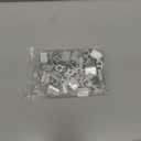 Boao 25 Sets Sliding Window Locks Aluminum Metal Window Security Safety Locks with Keys Silver Adjustable up and Down Stopper Proof Home Door Patio Guard(1 Key)