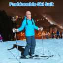 12 Pcs Women Ski Mittens Balaclava Face Masks Set Winter Ski Gloves Snow Warm Windproof Adjustable Glove Fleece Lining Cozy Wool Glove Cold Weather for Cold Weather Snowboarding Riding