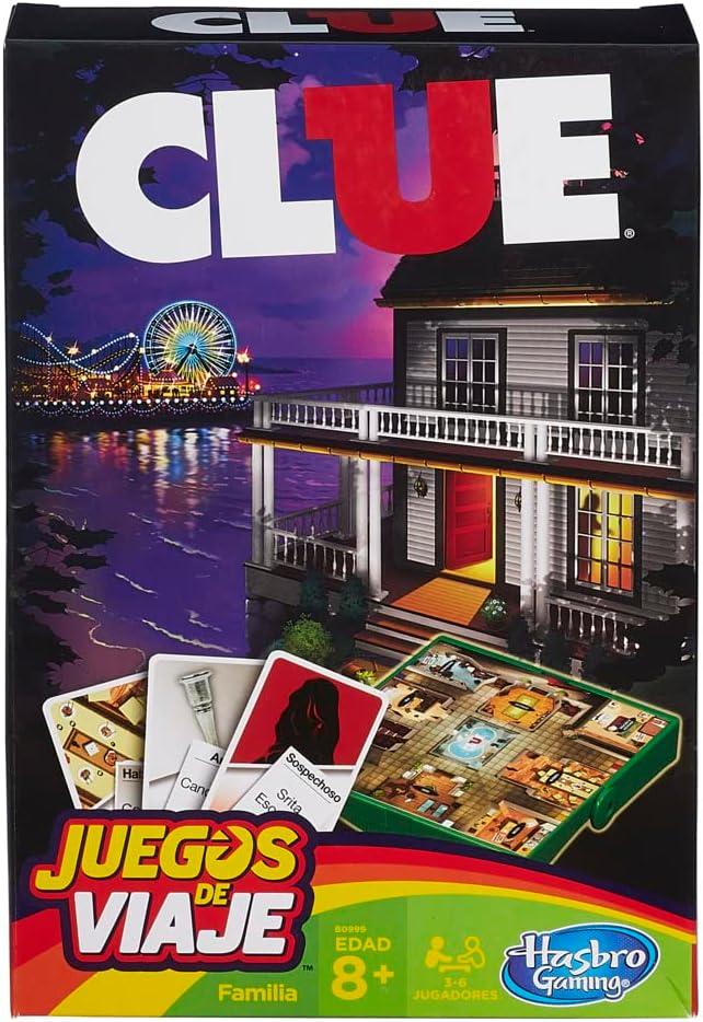 Hasbro Gaming Clue Grab and Go Game (Travel Size)