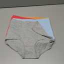 Womens Cotton Underwear High Waisted Panties Soft Stretch Full Coverage Postpartum Ladies Briefs Multi 5 Pack (M)