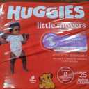 Huggies Little Movers Diapers Size 4, 150 Count (6 Packs of 25)