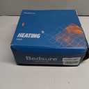 Bedsure Heating Pad for Neck and Shoulders and Back, Weighted Heated Pad with Vibration, FSA Eligible Items, Birthday Gifts for Women Men Mom Men, Auto Shut Off, 5lbs 12" x 24", Grey