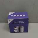 Cat Water Fountain Stainless Steel: 74oz/2.2L Cat Fountain for Drinking - Pet Water Fountain for Cats Inside - Quiet Cats Water Bowl Dispenser - Kitty Drinking Fountains - for Pets& Small Animals