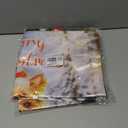 2 x HOMETITUTE Set of 2 Christmas Dog Throw Pillow Covers 18x18 Inch Soft Decorative Yorkie Cushion Covers Holiday Winter Christmas Pillow Cases Rustic Farmhouse Decor for Sofa Couch Bed Living Room