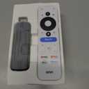 ONN Android TV 2K FHD Streaming Stick with Remote Control & Power Adapter WiFi HDMI Chromecast Built-in