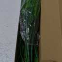 Uieke 12 Bundles Artificial Grass Plants Outdoor UV Resistant Fake Grass Plants No Fade Faux Plastic Plants for Outside Garden Window Box Planter Decor (Green)