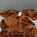 BerryGo Women's Velvet V Neck Wrap Semi Formal Dress Cocktail Party Maxi Dress for Wedding Guest (4-6, Z Velvet Burnt Orange)